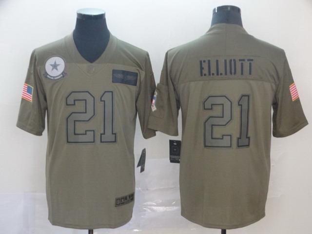 Nike Camo 2019 Salute to Service Limited Jersey-059